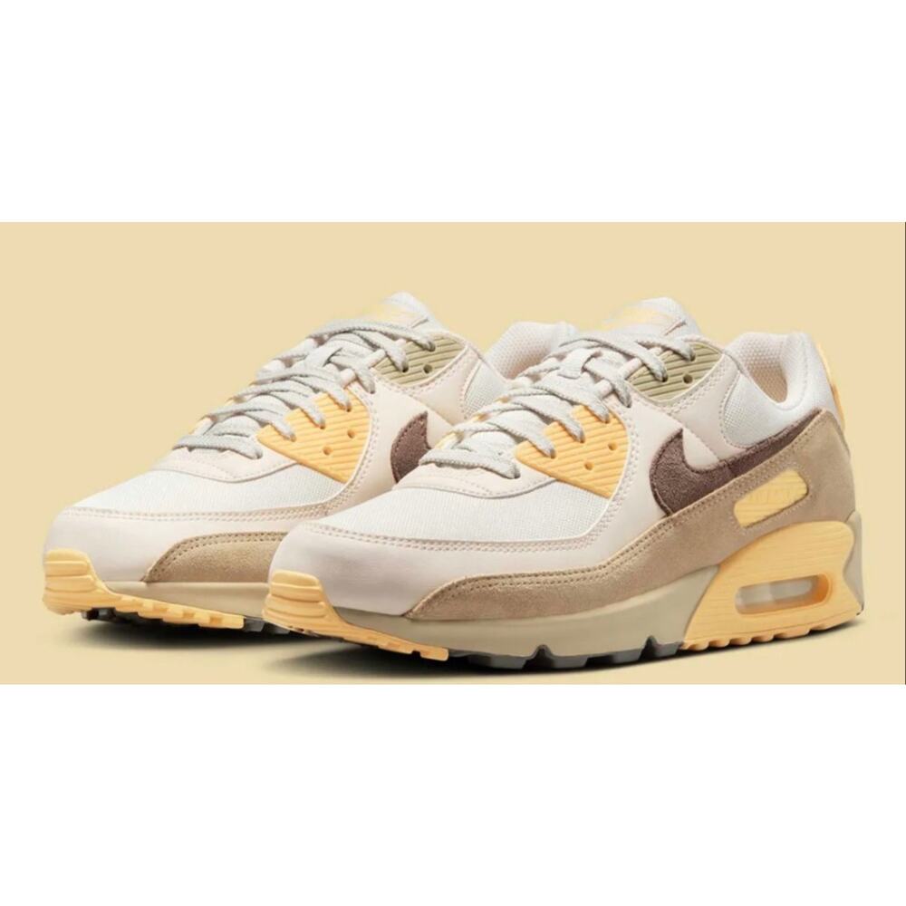 Nike Air Max 90 Light Bone/Black IB6392-002 Brand New In Box 100% Authentic 8.5M